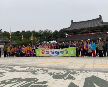 노인일자리 및 사회활동지원사업 상반기 문화체험 활동 이미지