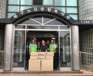 [노인돌봄기본서비스사업] 국민연금공단과 함께하는 홀로 사는 어르신을 위한 한가위 맞이 마음잇는 사회봉사 이미지