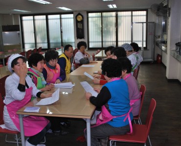 3월 사랑의 식당 종사자 위생교육 이미지