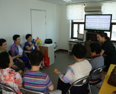2012년 노인음악활동 교육(7.27-7.31) 이미지