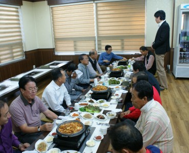 색소폰 교실 월례회의 이미지