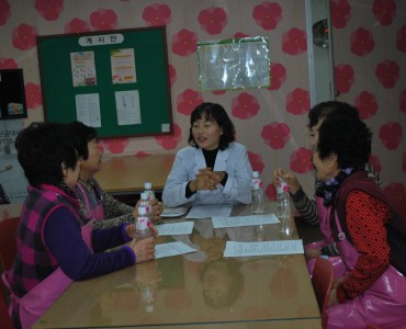 2월 사랑의 식당 위생교육 실시 이미지