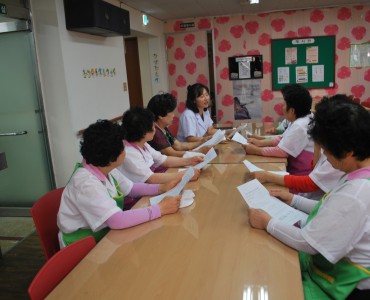 6월 조리원 위생교육 실시 이미지