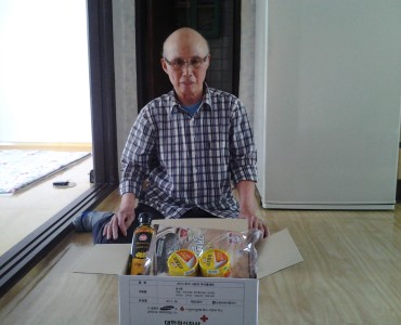 대한적십자사 추석 사랑의 부식품세트 연계 이미지