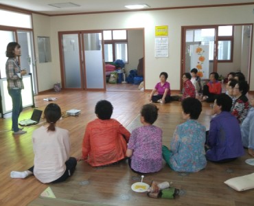 [경로당활성화] 우울증 예방교육 이미지