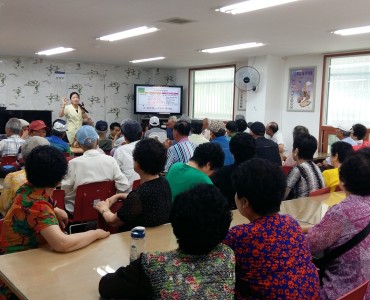 (사랑의 식당) 2차 북구 보건소와 연계한 영양교육 실시 이미지