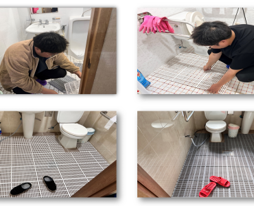 2025년 경로당활성화사업 미끄럼방지매트 설치 진행 이미지