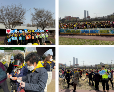 [노인자원봉사 활성화 지원사업]2025 광주선배시민네트워크 탄소중립 실천 광주천 살리기 캠페인 이미지