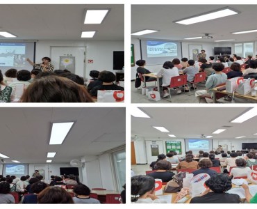 노인맞춤돌봄서비스 생활지원사 건강보건 교육 이미지