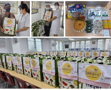 [무료급식지원사업] 추석맞이 식품키트 전달 이미지