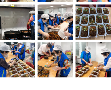 2024년 나눔누리봉사단 5회차 봉사활동 진행 이미지