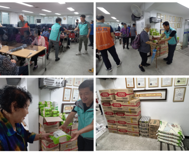 [무료급식지원사업] 기아자동차 조나반 식당 배식 봉사 이미지