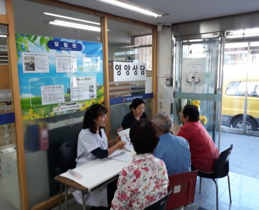 북구보건소 연계 영양 상담 및 건강교육 실시 이미지