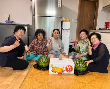 [경로당활성화사업] 시원한 여름나기 행사 진행 이미지