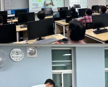 대한민국대학생교육기부단 전라제주권역본부와 함께하는 디지털역량강화를 위한 키오스크 교육 이미지
