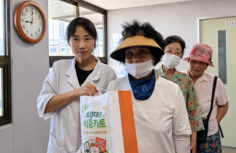 [무료급식지원사업]사랑의 식당 폭염 대응 대체식품 배부 게시물 첨부 이미지